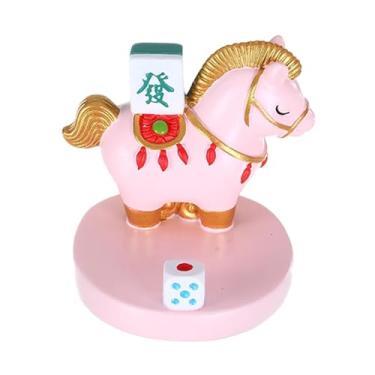 Imagem de IEUDNS Enfeites de carro com tema de cavalo para o Ano Chinês de 2026: estátua de cavalo mascote para o Ano Chinês, 1226