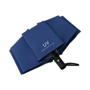 Imagem de Guarda-chuva Automático Portátil Para Estudantes, Dobrável, Com Estamp