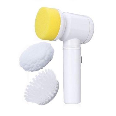 Imagem de Escova Esfregão De Limpeza 3 Em 1 Elétrico Giratório Mini