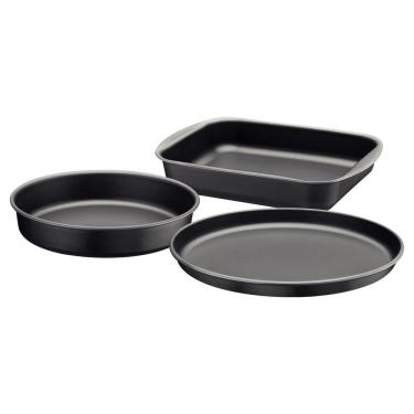 Imagem de Conjunto Assadeiras Tramontina Antiaderente 3 Peças Brasil