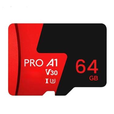 Imagem de Cartão de memória flash 64GB MicroSDXC UHS 100MB/s eXFAT cartão micro SD para gravação de vídeo Full HD 4K GoPro, Dash Cam, câmera de ação, C10, A1, V30