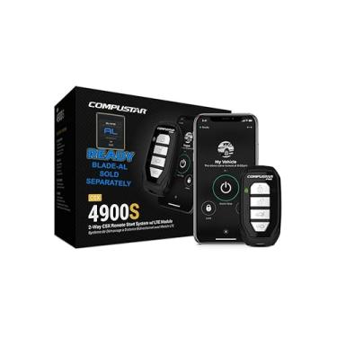 Imagem de Compustar CSX4900-S 4 botões 2 direções, sistema de início remoto de 3000' com drone X1LTE