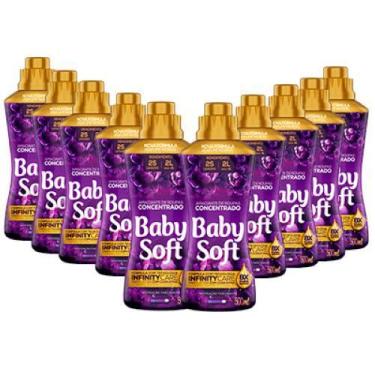 Imagem de Kit 10 Amaciante Concentrado Baby Soft Inspiração Fascinante 500ml