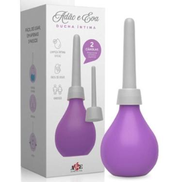 Imagem de Ducha higiênica íntima Ginecológica Cor Lilas Chuka - Adão e Eva 