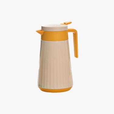 Imagem de Garrafa Térmica Vácuo Click 1 Litro 25.4CM Amarela - Wincy