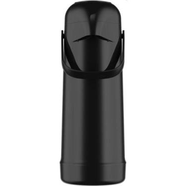 Imagem de Garrafa Térmica de Pressão Magic PUMP 1L Preta - Termolar, 1L, Preto