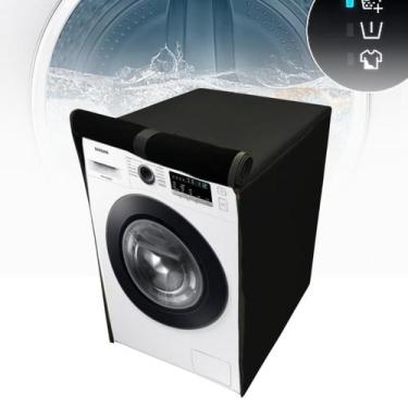 Imagem de Capa para lavadora samsung 10kg ww4000 impermeável - Clean Capas, Pret