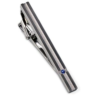 Imagem de [TAVARAT] Grampos de gravata para homens, preto, prata, prendedor de gravata Tps-032, free, Metal não precioso, Sem Pedra Preciosa