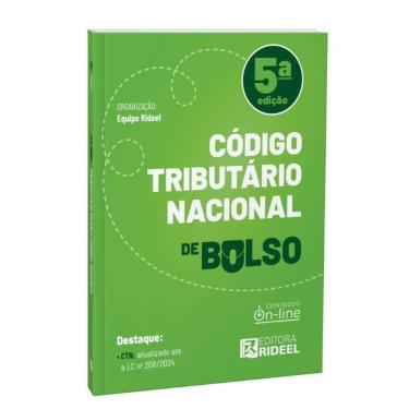 Imagem de Código Tributário Nacional - CTN de bolso - 2025 Rideel