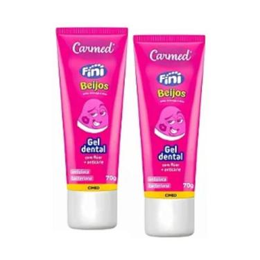 Imagem de Kit C2 Gel Dental Carmed Beijos  Cimed