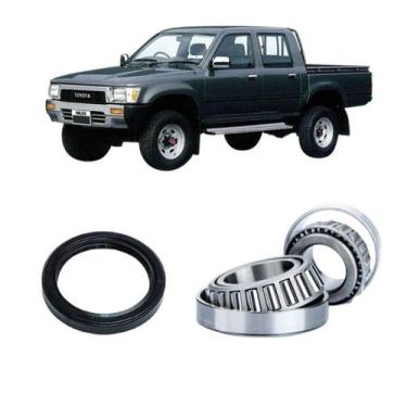 Imagem de Rolamentos Roda Dianteira TOYOTA Hilux 1991 até 1997, 4x2, Kit - AD Pa