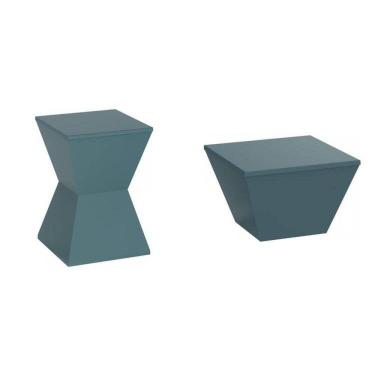 Imagem de Conjunto com 2 Banquetas - Nitro/neo Lazuli