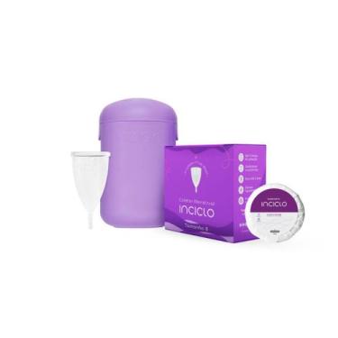 Imagem de Kit Coletor Menstrual + Cápsula Esterilizadora + Sabonete Íntimo em Ba