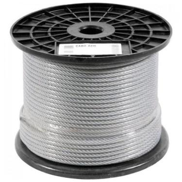 Imagem de Cabo Aco Galvanizado Sao Raphael Plastificado Incolor 1/16'' - 250M