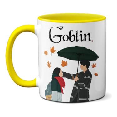 Imagem de Caneca Dorama Goblin You Are My Destiny Kim Shin Ji Eun-tak (Amarela)