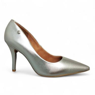 Imagem de Scarpin Scarpan Feminino Vizzano Salto Metalizado 1184.1501