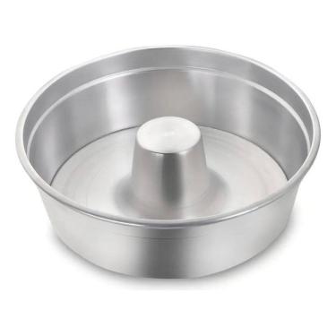 Imagem de 2X Forma Assadeira Redonda Bolo E Pudim Com Canudo 30Cm Cor