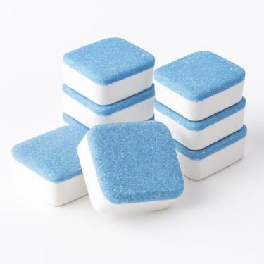 Imagem de Limpa Máquina de Lavar Roupas em Tabletes de Limpeza, Kit com 12 Unidades, Pastilhas de 15g, Limpeza Profunda e Higienização, Remove Resíduos e Mau Odor, Para Lavadoras c/tampas Frontais e Superiores