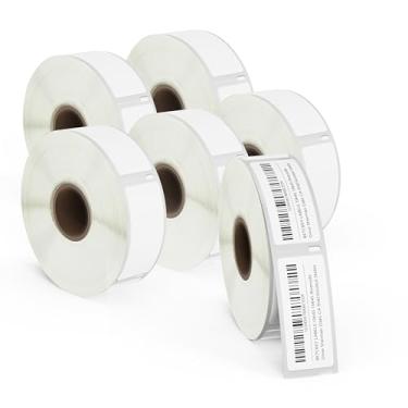 Imagem de BETCKEY - Substituição de etiqueta removível de filme para DYMO 1738595 (3/10.2 cm x 2-1/5.1 cm), etiqueta de arquivo impermeável durável, compatível com impressoras DYMO Thermal 450, 4XL e Zebra [6