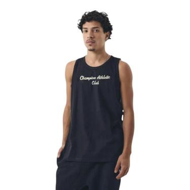 Imagem de Regata Champion Athletic Club Masculino Preto-Masculino