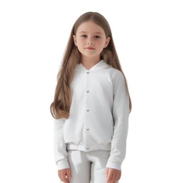 Imagem de Jaqueta de Moletom Infantil Unissex Lisa com Bolsos Estilo Casual-Unissex