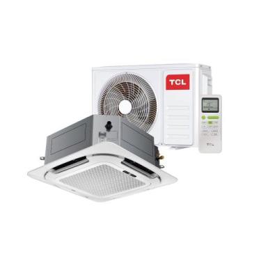 Imagem de Ar Condicionado Split Cassete 4 Vias Inverter TCL 24000 BTU/h Quente e