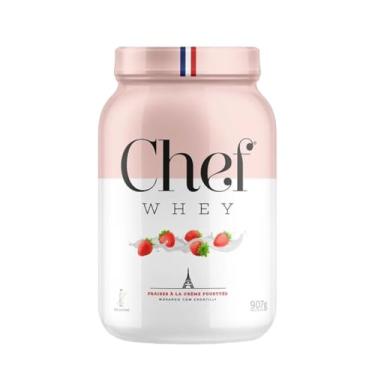Imagem de Chef Whey (907g), Morango com Chantilly