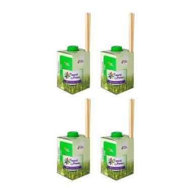 Imagem de Kit 4 Difusores Ambiente Aromatizador Tropical Aromas 250ML