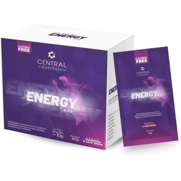Imagem de Energy ATP 10g 30 Sachês Tangerina Central Nutrition  Suplemento Energ