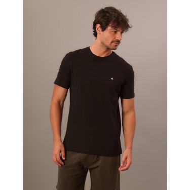 Imagem de Camiseta Manga Curta Calvin Klein Jeans Masculino Packable - Preto-Masculino