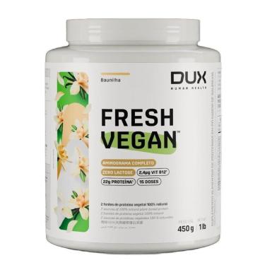 Imagem de Fresh Vegan Proteina Vegana Baunilha 450g - Dux-Unissex