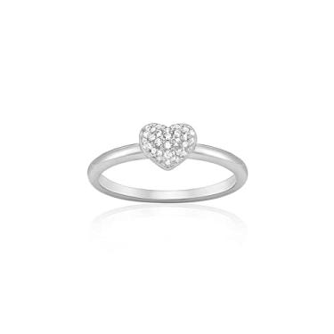 Imagem de Anel Coração com Zircônia 20 Jolie Monte Carlo