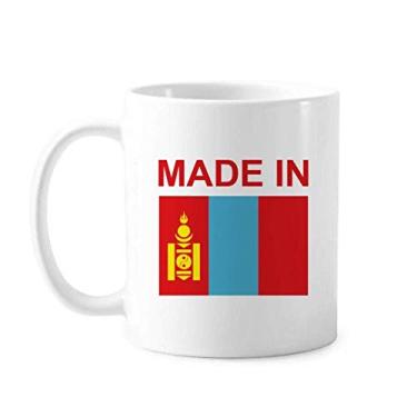 Imagem de Feito na Mongólia Country Love Caneca Cerâmica Café Porcelana Utensílios de Mesa