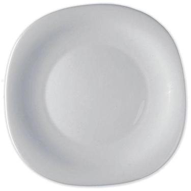 Imagem de Jogo 4 Prato Sobremesa De Vidro Parma Bormioli Branco 20cm