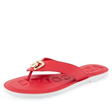 Imagem de Aerosoles Chinelo feminino Galen, Couro sintético vermelho, 41