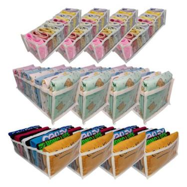 Imagem de Kit pup baby 12 colmeias  organizadoras 4p / 4m / 4g - pupilar