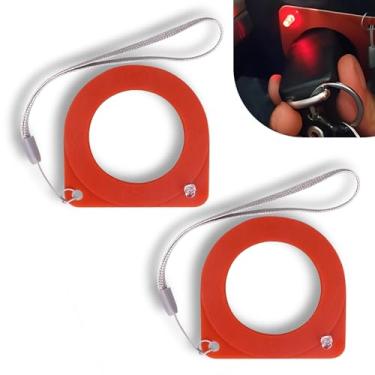 Imagem de pinflaw Pack-2 Detecção de bobina antifurto ECU para carro, cartão de detecção de sinal de sensor altamente sensível de 6,8 cm, testador de bobina de chip de bloqueio de chave, universal para carros