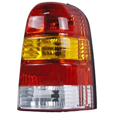 Imagem de Sherman Peça de substituição compatível com Ford Escape do lado do passageiro - carcaça da lente traseira (número Partslink FO2819102)