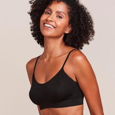 Imagem de Sutiã Hope Top Sem Bojo e Sem Aro em Microfibra Light S2102, Preto, M