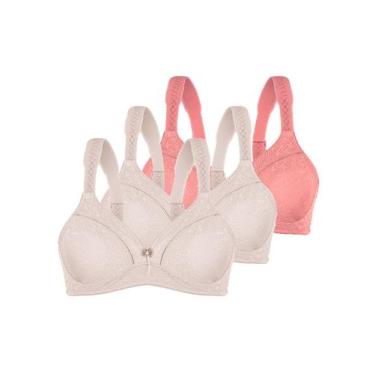 Imagem de Kit com 3 Tops sem Aro e sem Bojo Loba 41100-001 Colorido - DULOREN, B