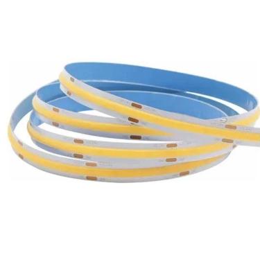 Imagem de Fita De Led 4000k Cob 12v Rolo 50 Metros 10w Decoraçao Sala Quarto Cozinha Iluminaçao Ambiente Exter
