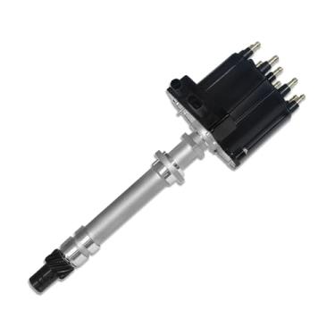 Imagem de Aflle Racing Distribuidor de ignição com tampa preta e rotor para Cadillac Chevy C/K Series Trucks Blazer Camaro V8 1987-1995 (OE: GM04, DST1830)