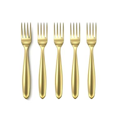 Imagem de Kit De Mini Garfo Descartável Para Petiscos Conjunto Com 40 Unidades