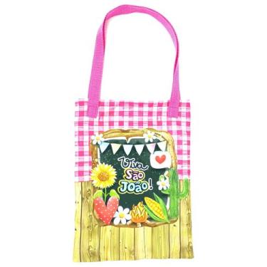 Imagem de Bolsa Sacola Ecobag 30x40 Arraiá Personalizada - TD Sublimação Persona