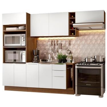 Imagem de Cozinha Completa Madesa Stella 290002 com Armário e Balcão