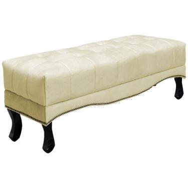 Imagem de Puff Recamier Retro Vic 140cm Suede 1100 Ezz 1100