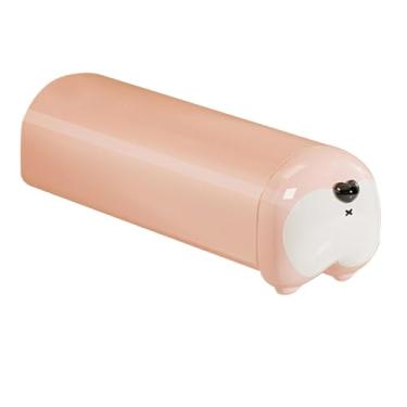 Imagem de WeiLaiKeQi Caixa organizadora de gavetas para meias e roupas íntimas, portátil, fácil de limpar, organizador de armários para cintos e calcinhas, Rosa