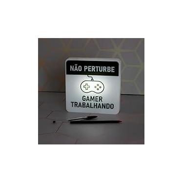 Imagem de Luminária Slim Box Gamer Trabalhando Luz Indireta Presente USB
