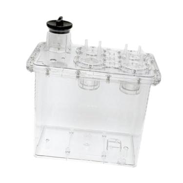 Imagem de IEUDNS Separação de gás e água Tanque de água integrado Transparente Resistente Leve Resistente ao desgaste Acessórios de substituição direta Máquina de 3 L