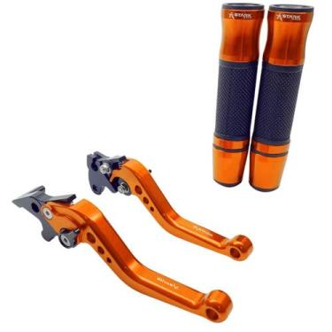 Imagem de Kit Manete Manopla Esportivo Yes Intruder 125 Dafra Riva - NoBrand, La